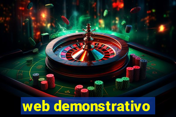 web demonstrativo